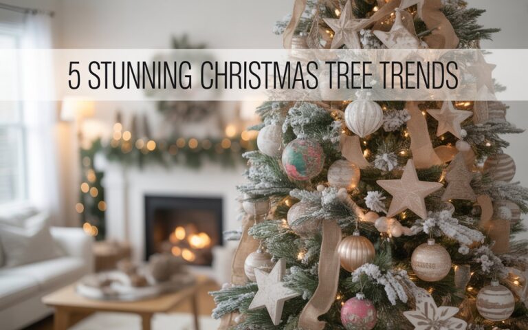 5 Stunning Christmas Tree Trends You’ll Love This Season