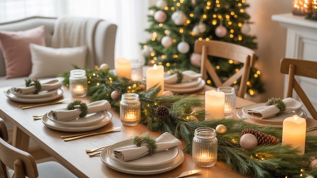 7 Quick and Easy Christmas Table Decor Ideas for Stunning Gatherings