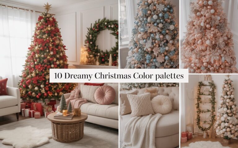 10 Dreamy Christmas Color Palettes to Transform Your Home This Holiday